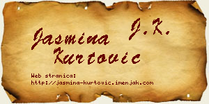 Jasmina Kurtović vizit kartica